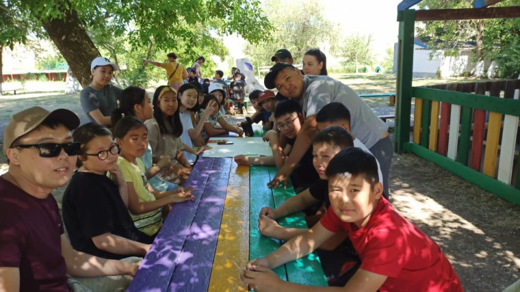 Вновь открыл свои двери районный Детский лагерь Сайгачонок.